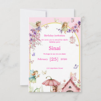 Invitation: A special children's birthday invitati Invitation