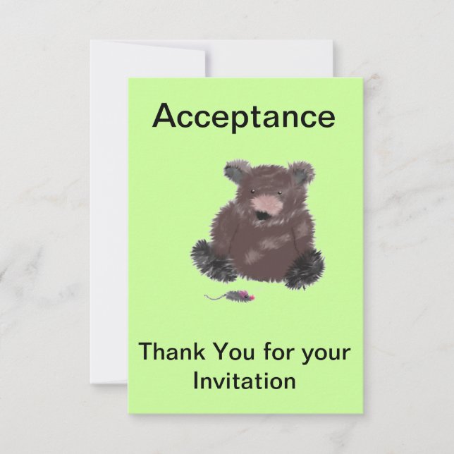 Invitation Acceptance (Front)