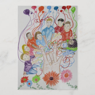 Invitation, Adoption Baby, Child Shower Invitation