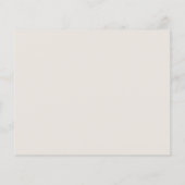 invitation baby shower, flowers (Back)