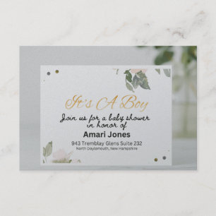  Invitation Banner for Baby Celebration