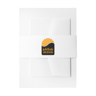 Invitation Belly Band Portrait