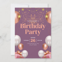 Invitation birthday