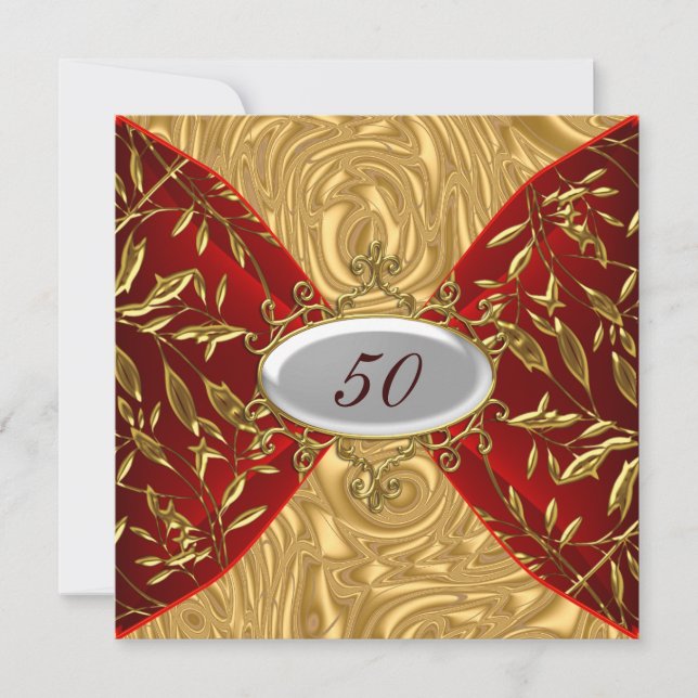 Invitation Birthday Anniversary (Front)