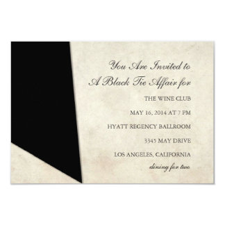 Black Tie Affair Wedding Invitations 10