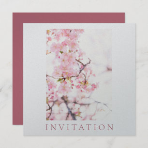 INVITATION : BRIDAL SHOWER : CHERRY BLOSSOM BRANCH