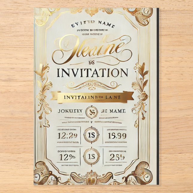 Invitation Card (Front)
