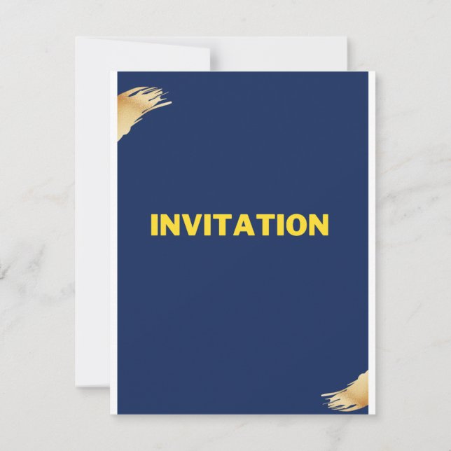 invitation card (Back)