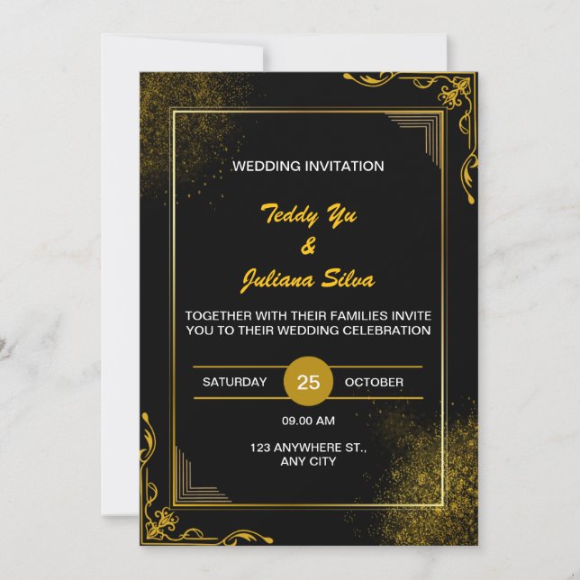 invitation card (Front)