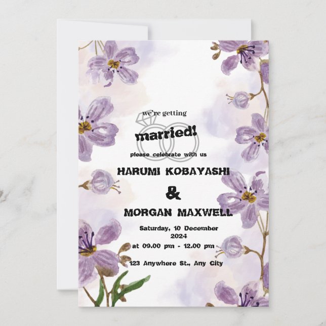 INVITATION CARD (Front)