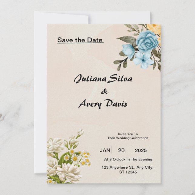 invitation card (Front)