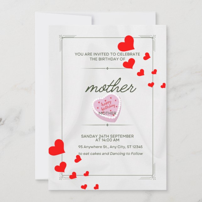 invitation card (Front)