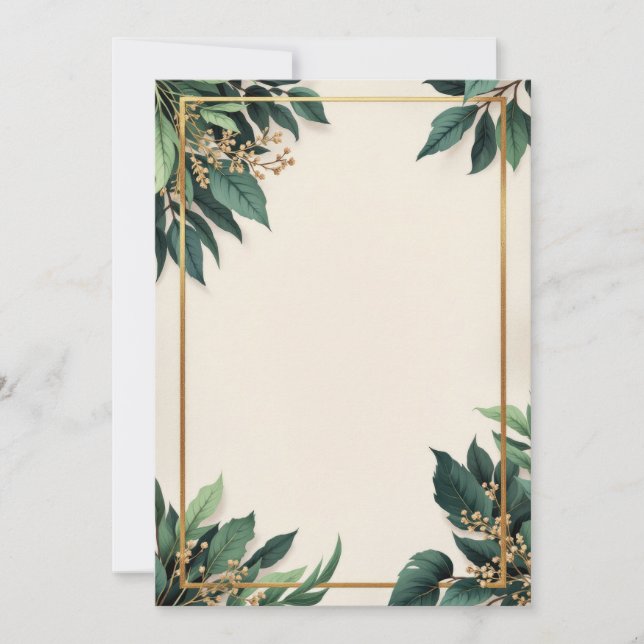 Invitation Card Design (Front)