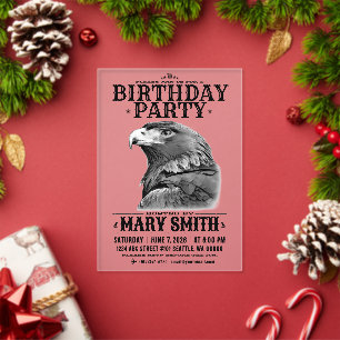 Invitation Card_Western Style (Golden Eagle)