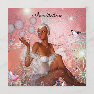 Invitation Celebration Showgirl Pink