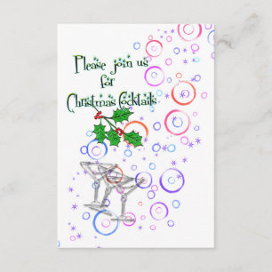 invitation christmas cocktails