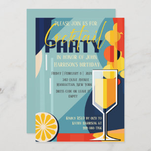 Invitation cocktail party