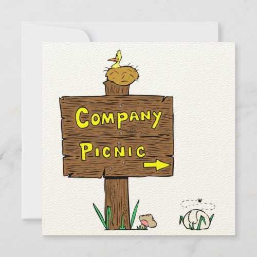 Invitation Corporate Company Picnic