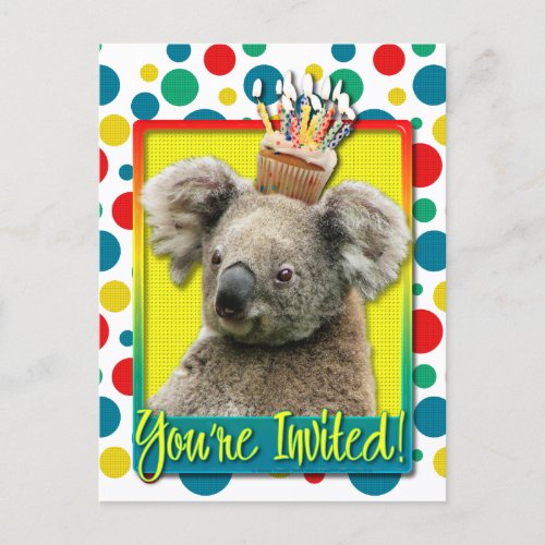 Invitation Cupcake _ Koala