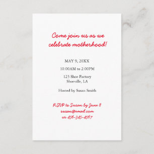 Invitation, Customizable Mother's Day Brunch Invitation