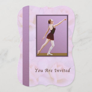 Invitation, Dance Recital, Ballet Invitation
