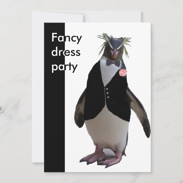 Invitation - fancy dress party (Front)