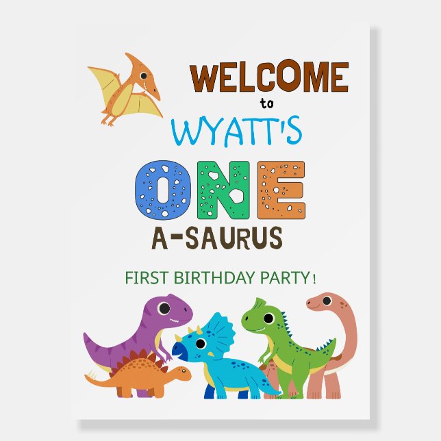 Invitation Foam Board (Front)