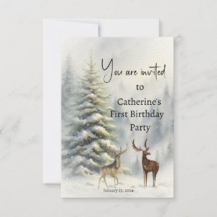 Invitation for a birthday party
