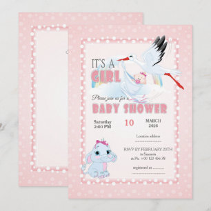 invitation for baby shower, it is a boy