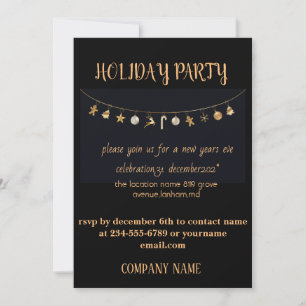 INVITATION FOR HOLIDAY CELEBRATION IN THE COMPANY