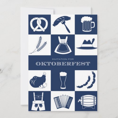 Invitation For Oktoberfest Party