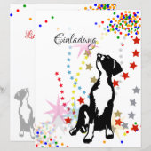 Invitation for puppies (Front/Back)