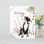 Invitation for puppies (Standing Front)