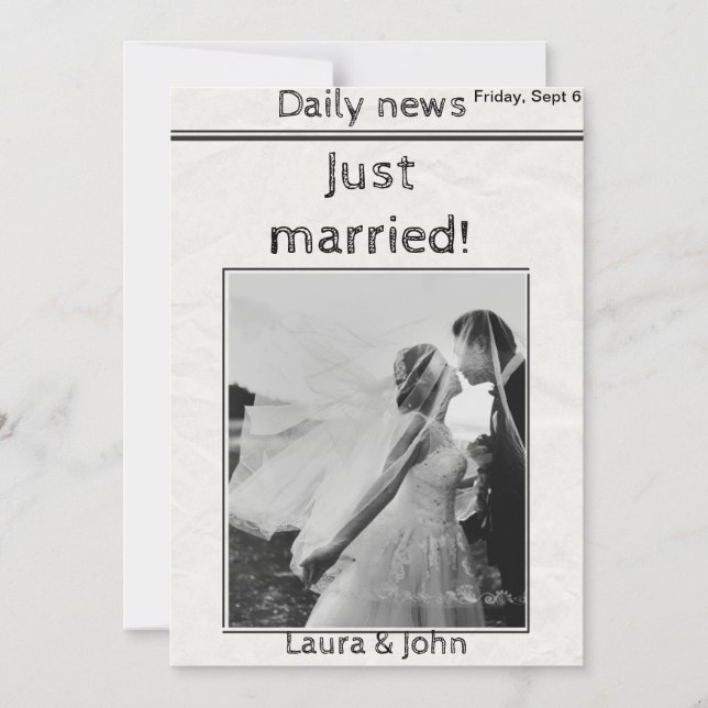  invitation for wedding and parties (Front)