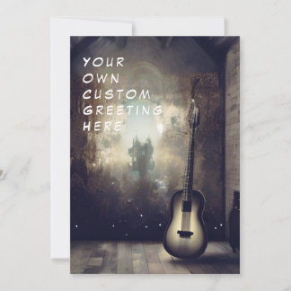 Invitation guitar