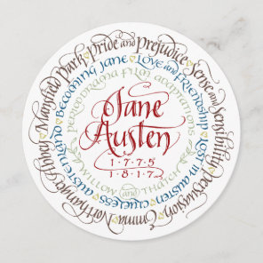 Invitation - Jane Austen Period Drama Adaptations