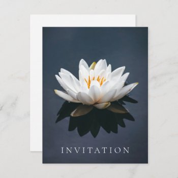 Invitation : Lotus Designs by TINYLOTUS at Zazzle