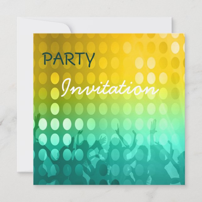 Invitation Party Rave (Front)