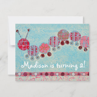 Invitation: Playful Caterpillar Invitation