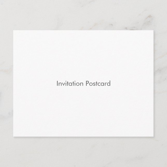 Invitation Postcard (Front)
