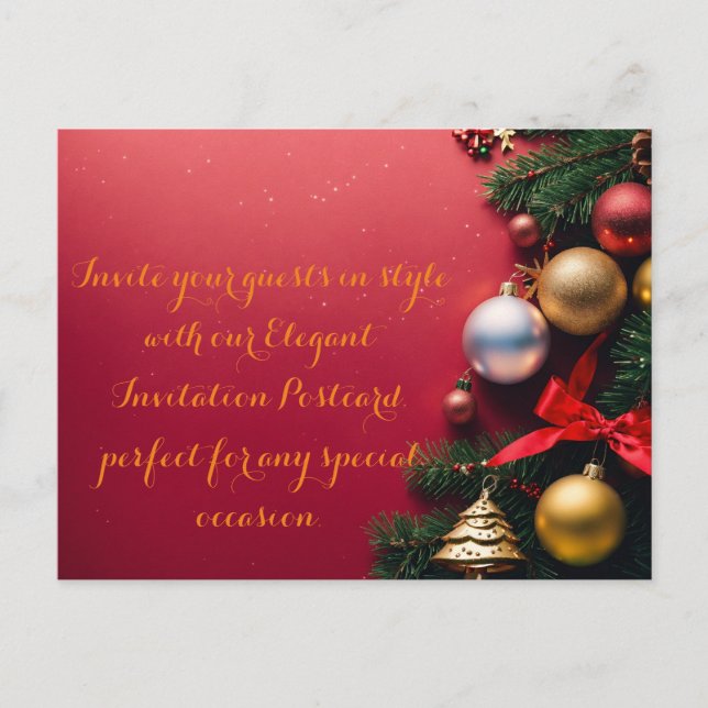 Invitation Postcard (Front)