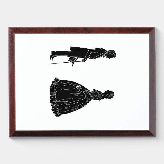 Invitation Postcard Award Plaque (Horizontal)