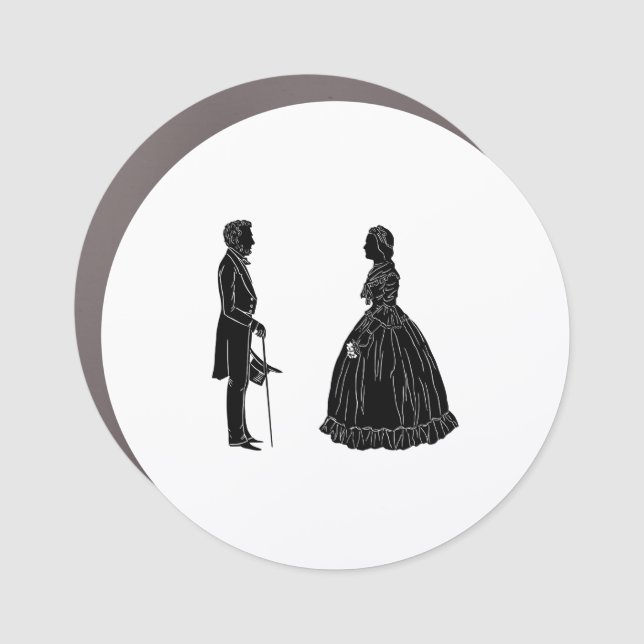 Invitation Postcard Car Magnet (Front)