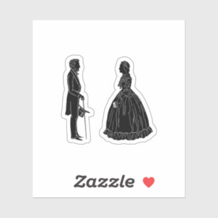 Invitation Postcard Sticker