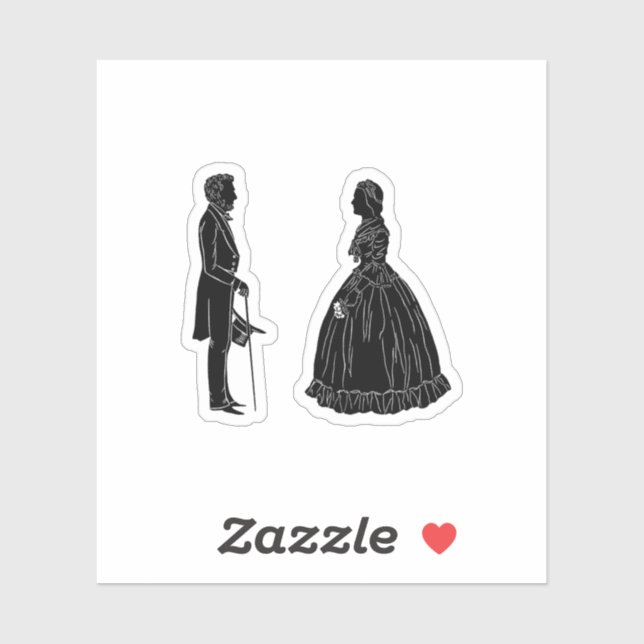 Invitation Postcard Sticker (Sheet)