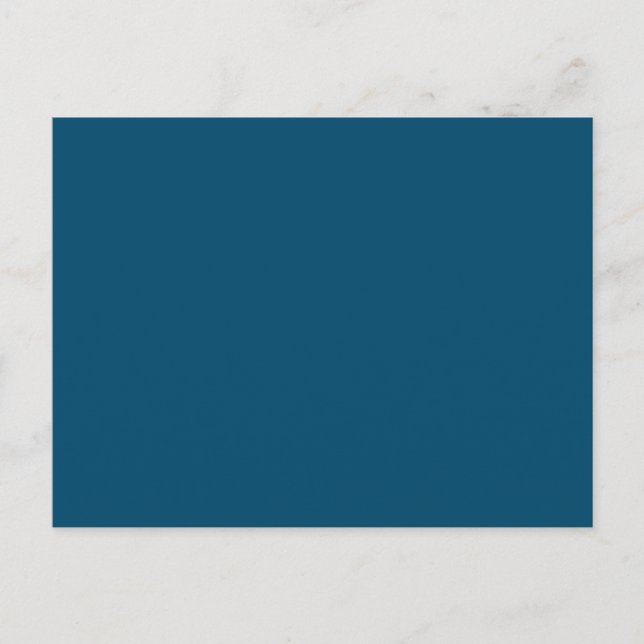 Invitation Postcards | Dark Teal | Modern Minimali (Front)