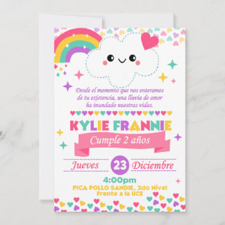 Invitation Rain of Love