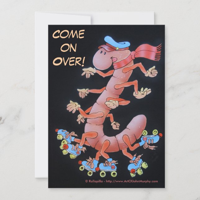 Invitation - Rollapilla for Children (Front)