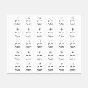 Invitation Square Sticker