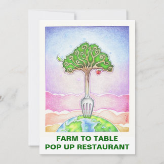INVITATION - SUSTAINABLE, FOOD FOR LIFE